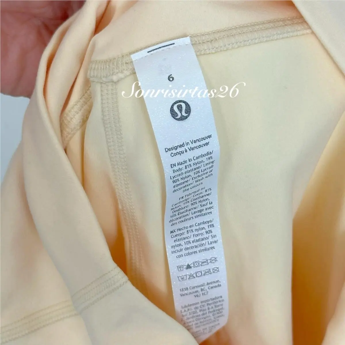 Lululemon clothing - Lululemon Align - Align - butter cream 8