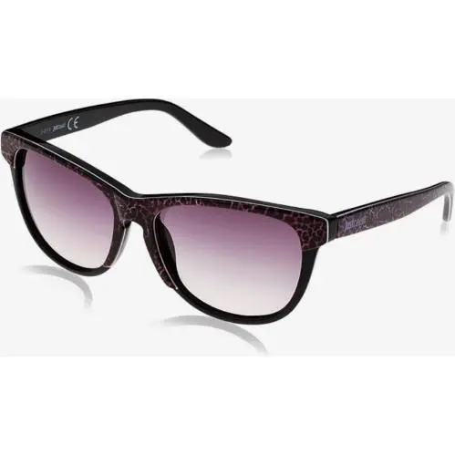 Roberto Just Cavalli Sunglasses JC 492 57-16-140 Brn Leopard Purple JC492S-83B