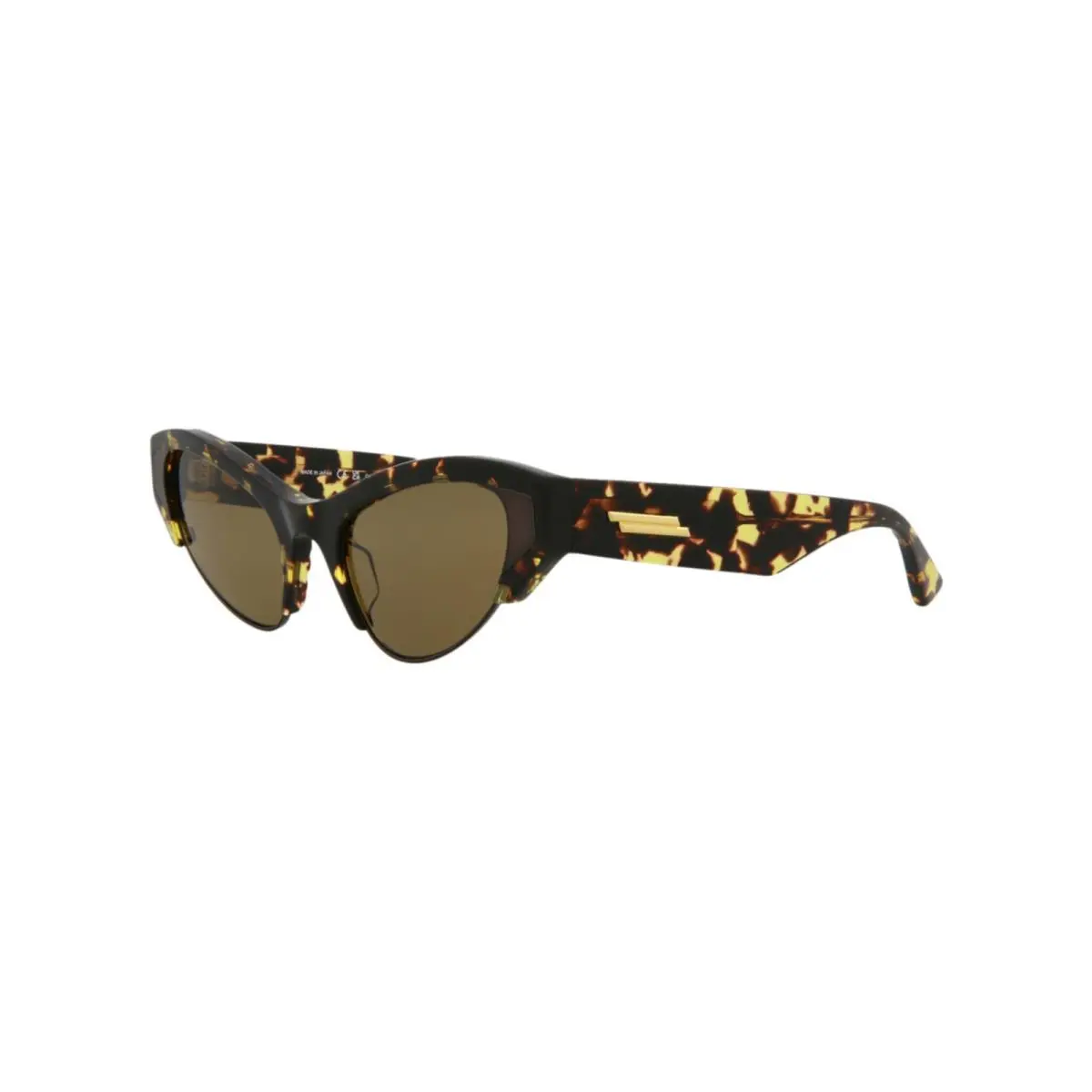 Bottega Veneta Women`s 53 mm Havana Sunglasses BV1102S-30011036-002