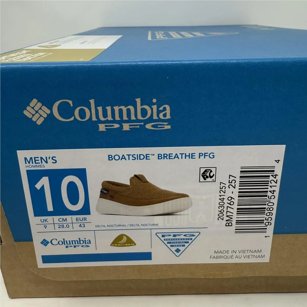 Columbia shoes - Columbia Boatside ™ Breathe PFG - Delta/Nocturnal (UPC: 0195980541244) 10