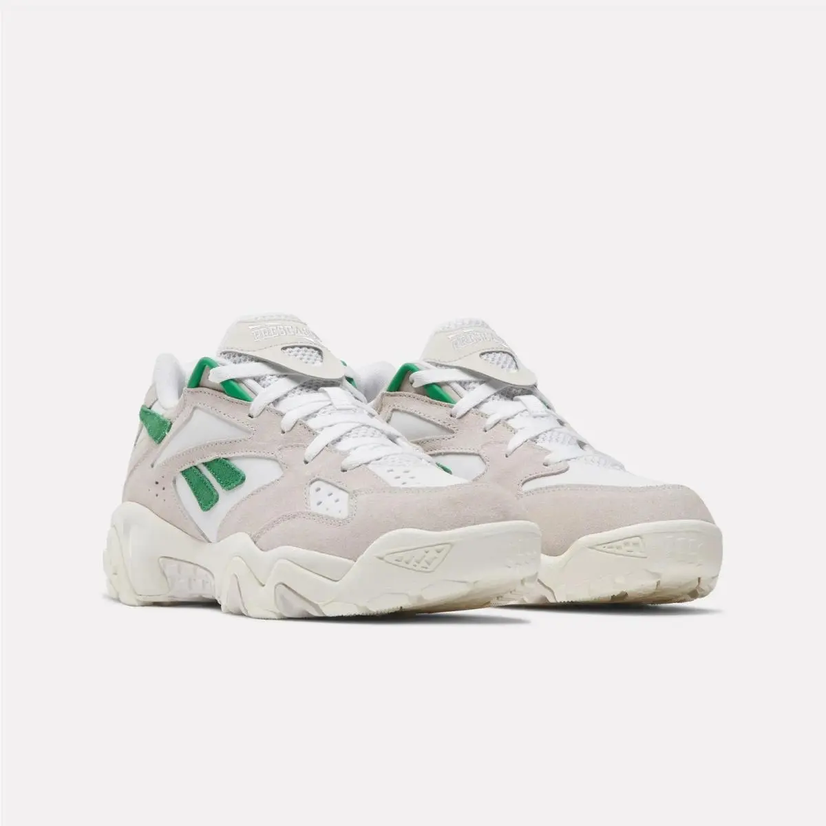 Reebok shoes - Luxe Grey/Chalk/Glen Green 2