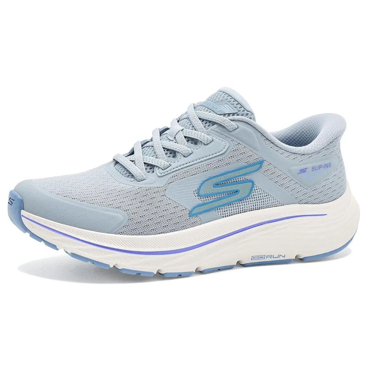 Woman`s Sneakers Athletic Shoes  Go Run Consistent 3 Slip-ins Gray by Skechers