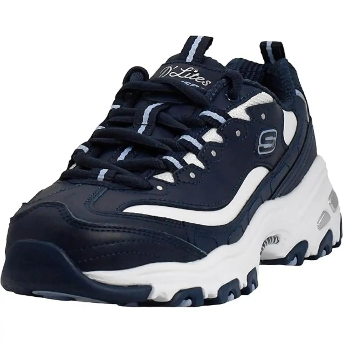 Skechers D`lites - Fresh Start 11931-NVY Sneakers Women`s 6.5 Navy Shoes RHS8950