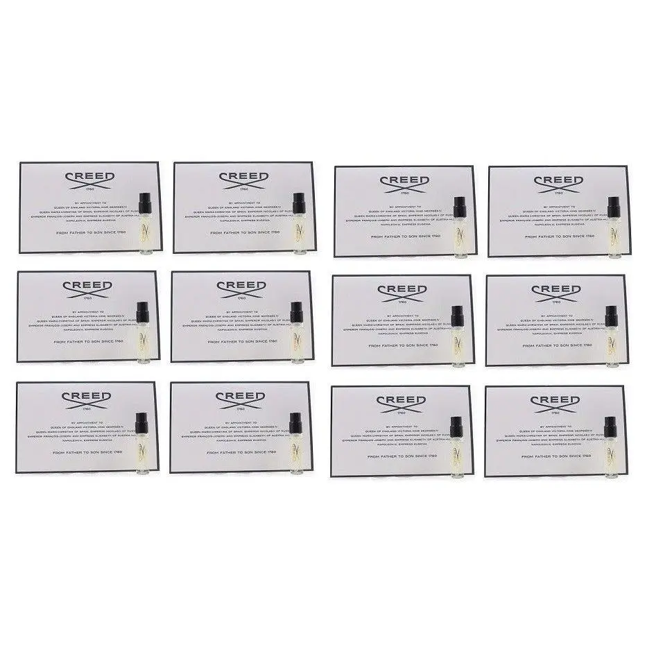 12 x Creed Royal Mayfair Men 0.08 oz 2.5 ml Eau De Parfum Spray Sample Vial
