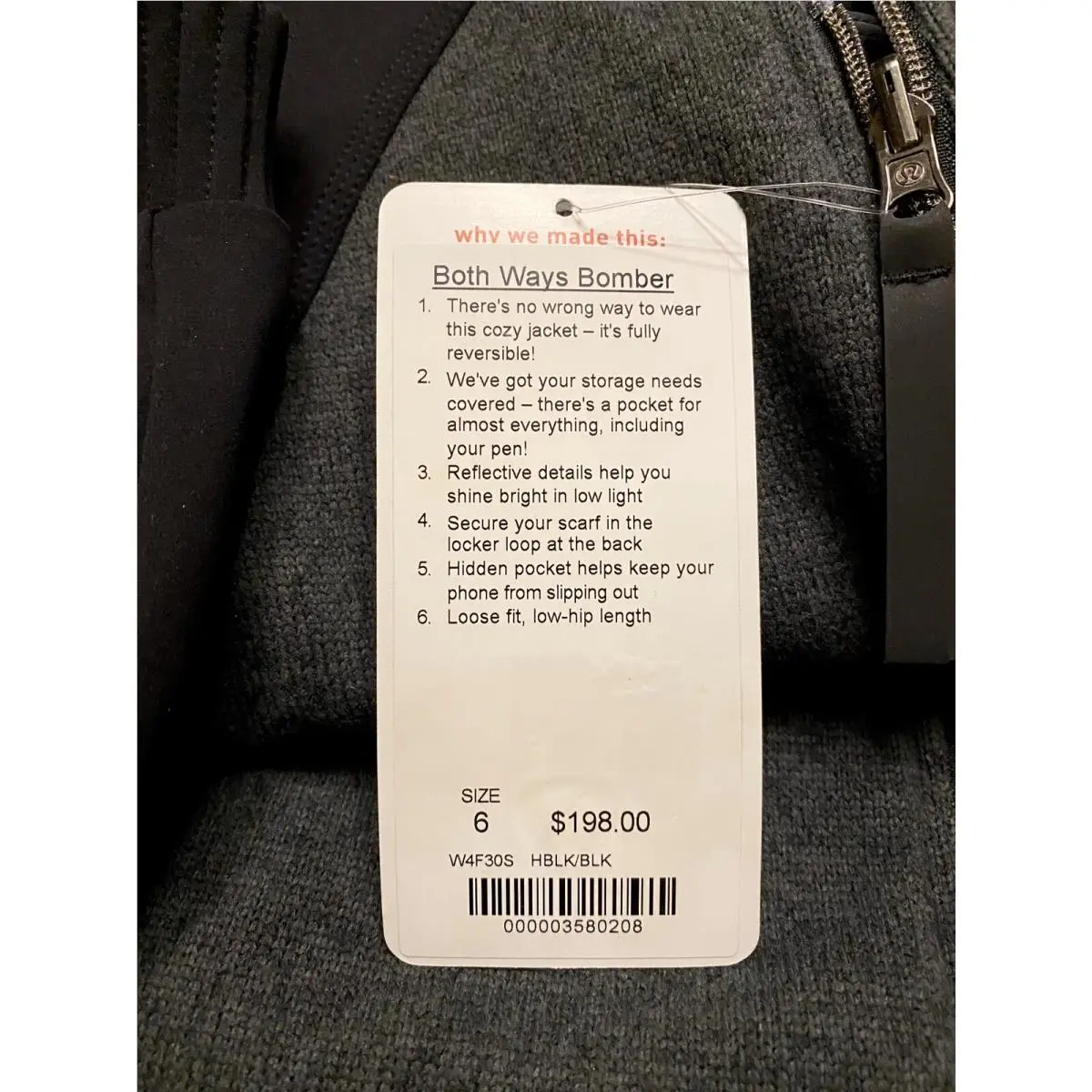 Lululemon clothing - Black (UPC: 098096473976) 0