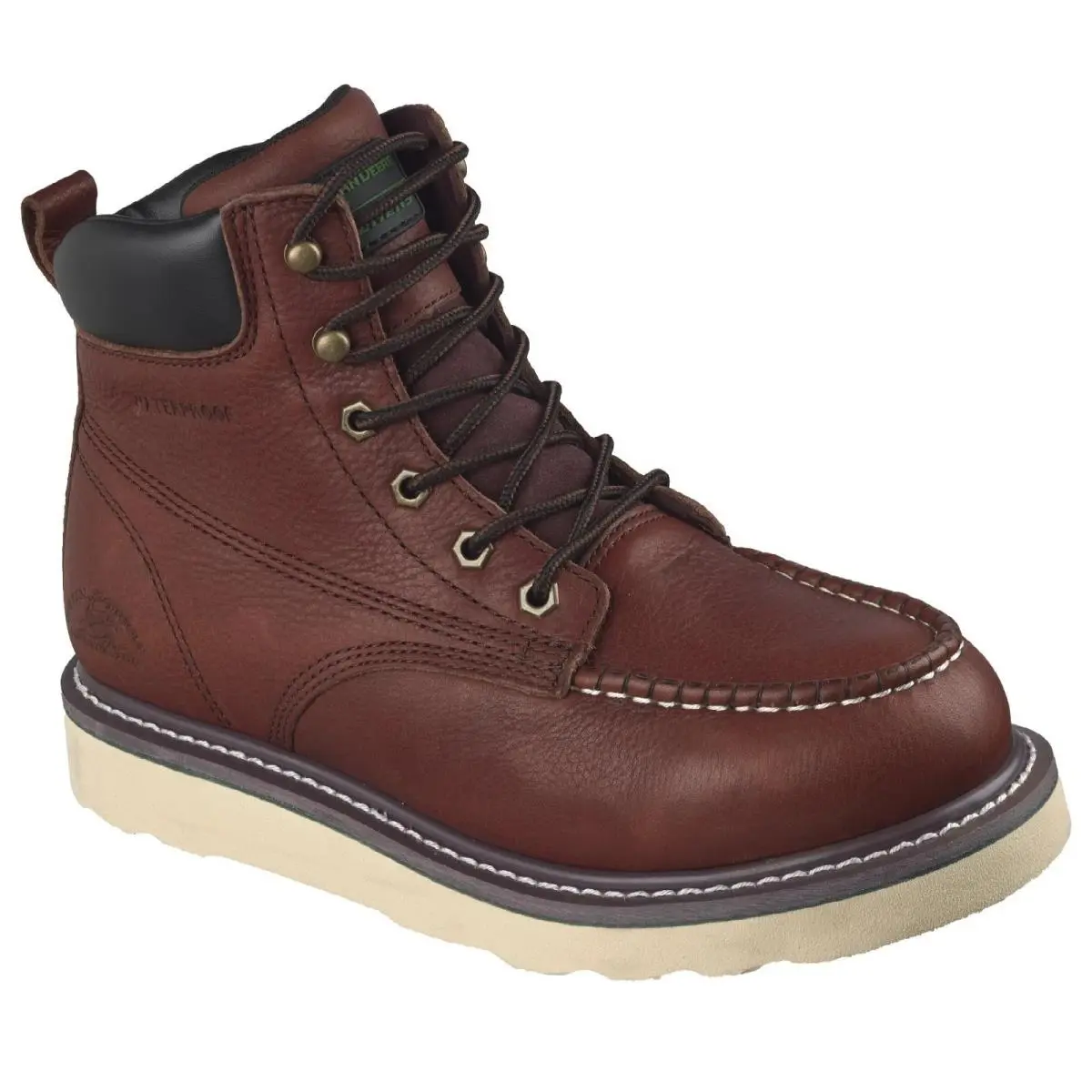 256131 / Rdbr Red/brown Men`s Skechers x John Deere WP Kadmiel Work Boot