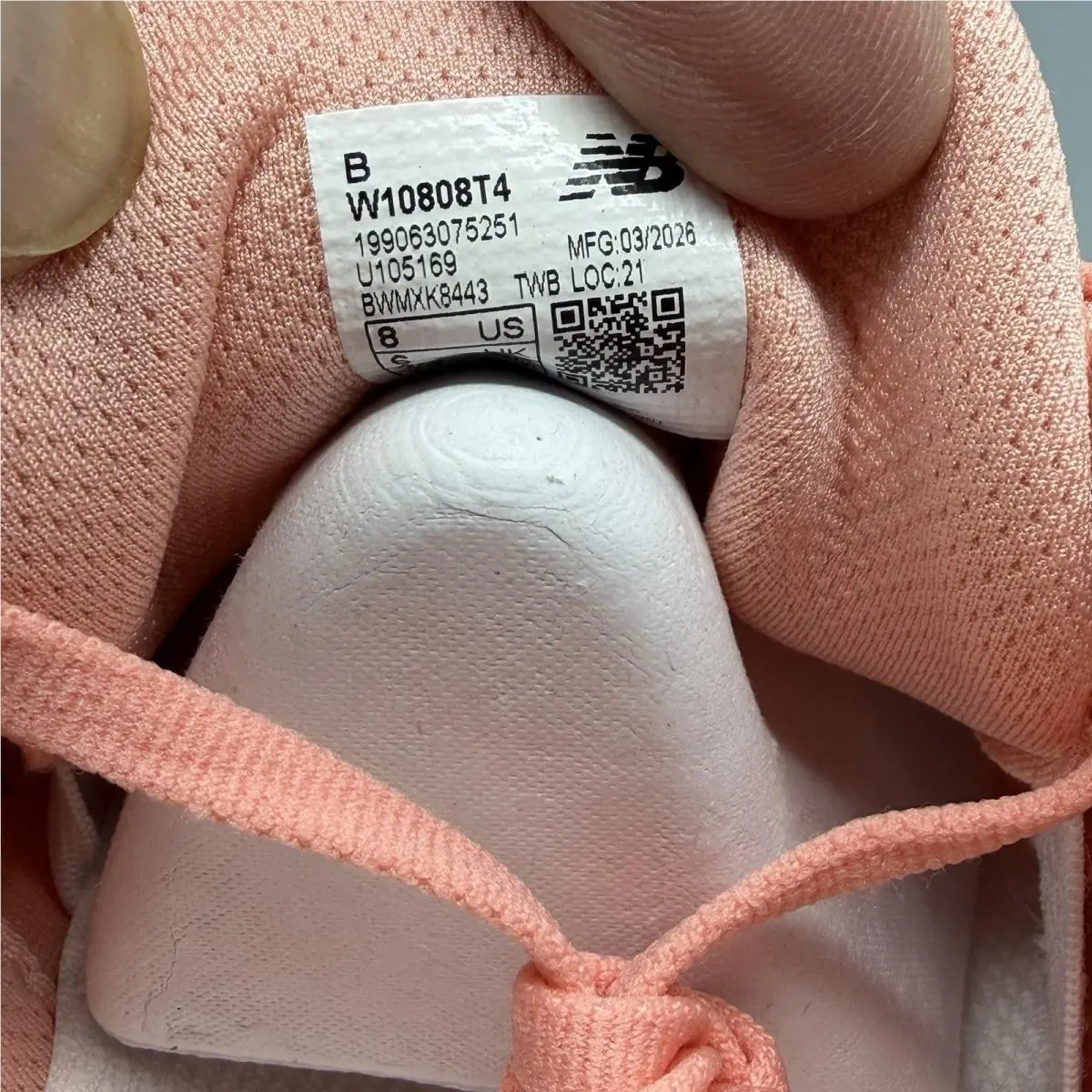 New Balance shoes - New Balance 1080v15 - W10808T4 - Pink (UPC: 0199063075251) 10