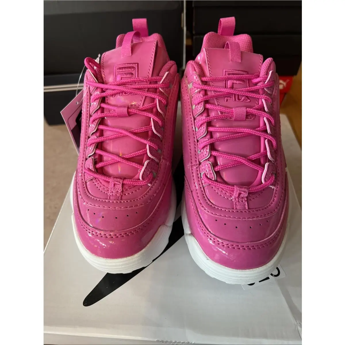 Fila shoes - FILA Disruptor II - Disruptor - Pink (UPC: 0731616935232) 0