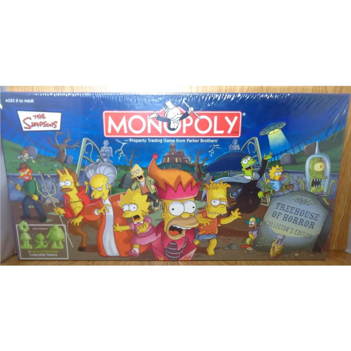 Hasbro Monopoly 2005 Simpsons Treehouse of Horror Collector`s Edition