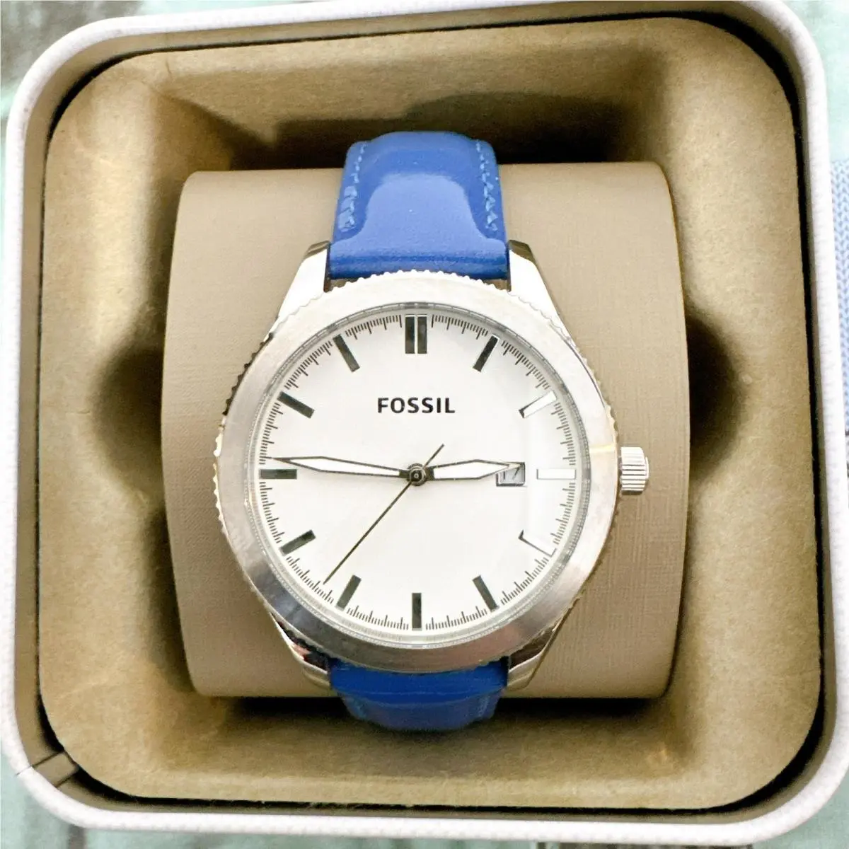 Fossil BQ3268 Georgia Mini Collection Leather Watch