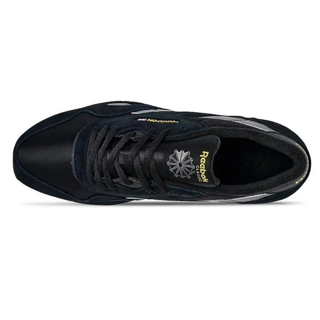 Reebok shoes - Reebok Classic Nylon - Classic Nylon - Black, Manufacturer: Black/Grey/Yellow 5