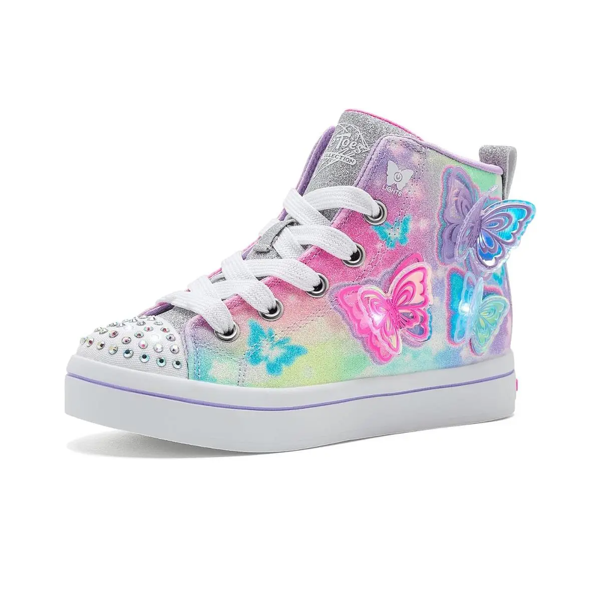 Girl`s Shoes Skechers Kids Twi-lites 2.0 Lighted 314371L Little Kid