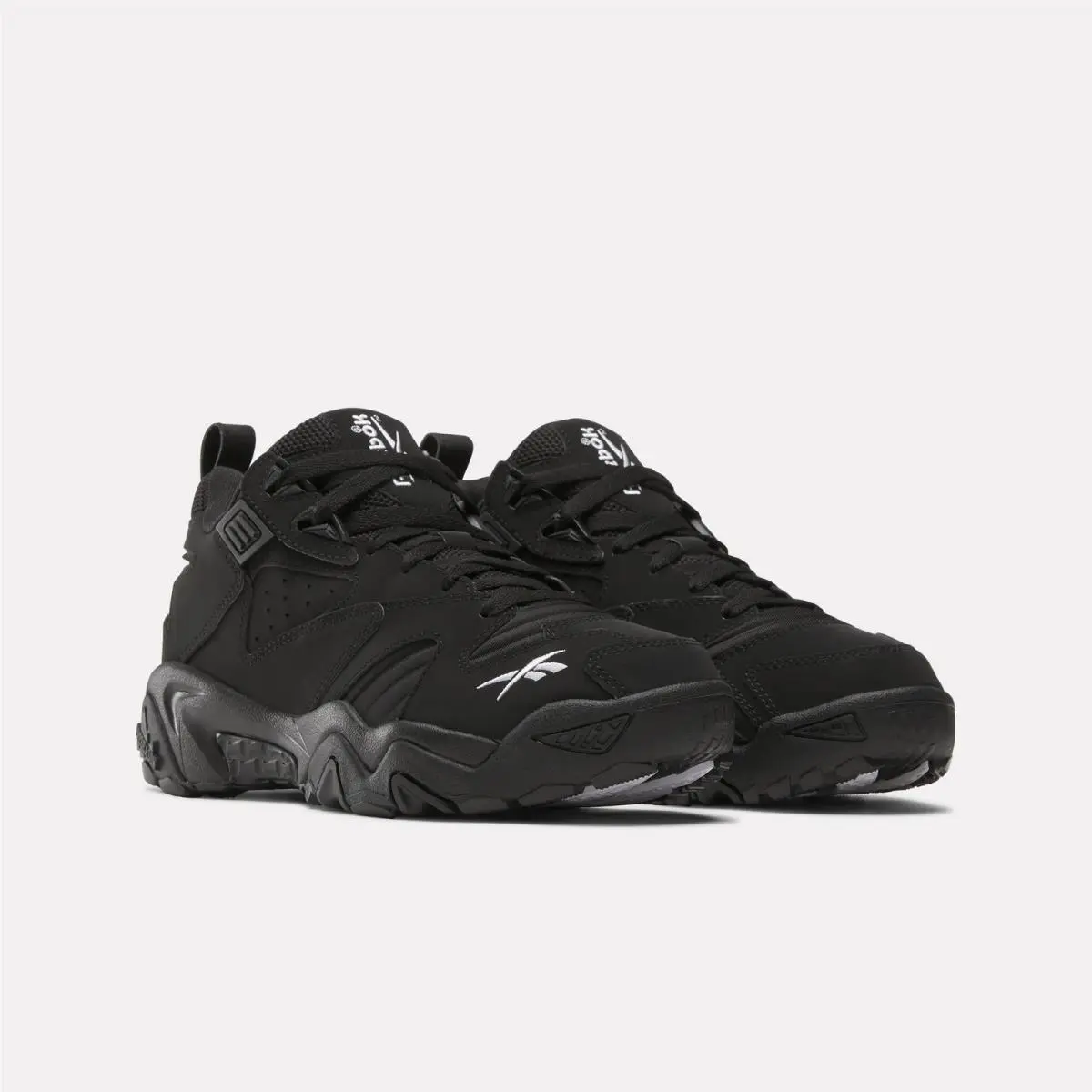 Reebok shoes - Black/Black/White 2