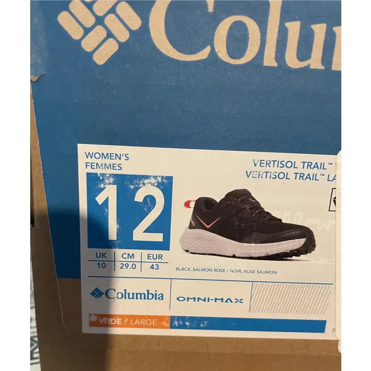 Columbia shoes - Columbia Vertisol - Vertisol - BL8652-010 - Black 6
