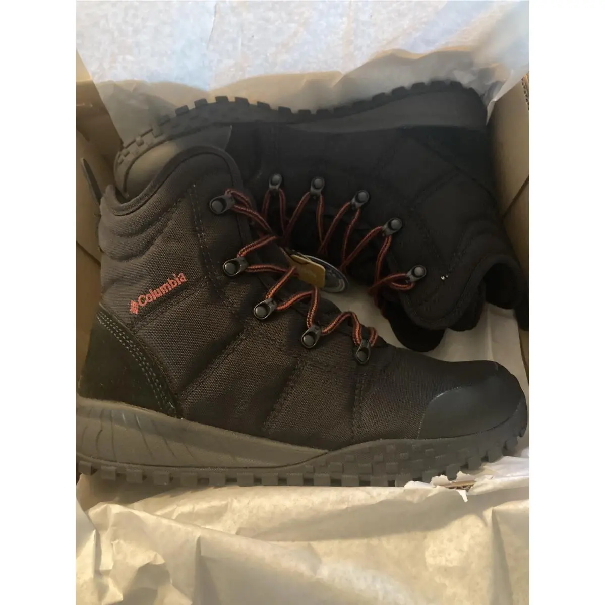 Columbia shoes - Columbia Fairbanks Omni-Heat - Fairbanks - Black/Rusty 8