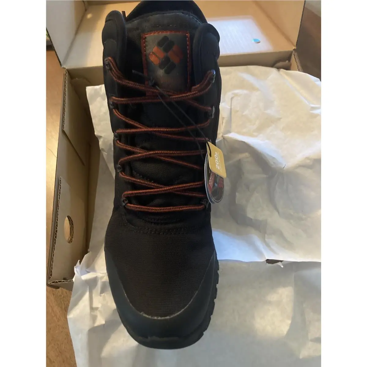 Columbia shoes - Columbia Fairbanks Omni-Heat - Fairbanks - Black/Rusty 2