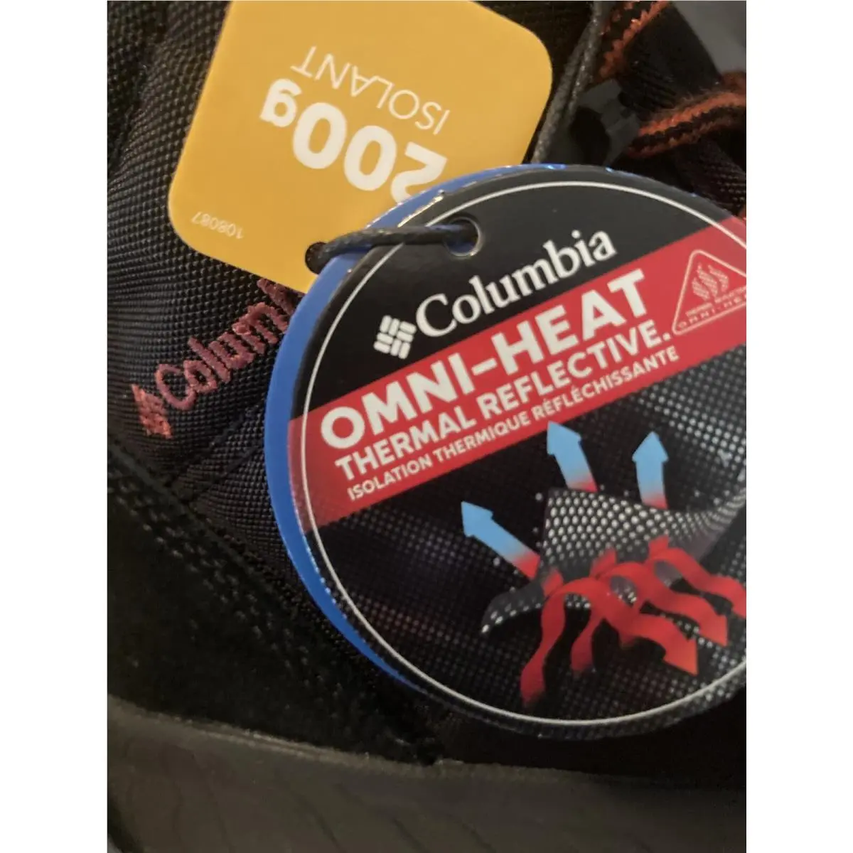 Columbia shoes - Columbia Fairbanks Omni-Heat - Fairbanks - Black/Rusty 4