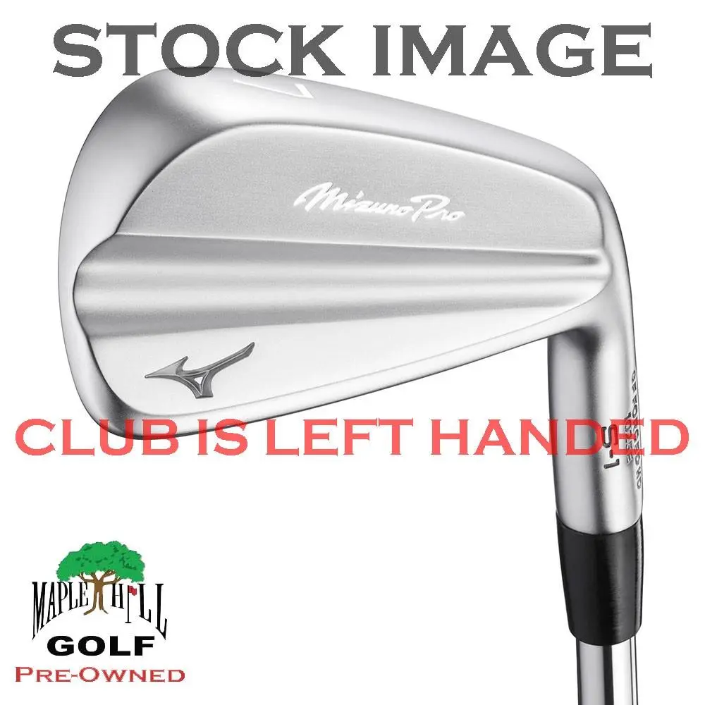 Left Handed Mizuno Pro S-1 Irons 4-PW Kbs Tour Steel Stiff - See Description