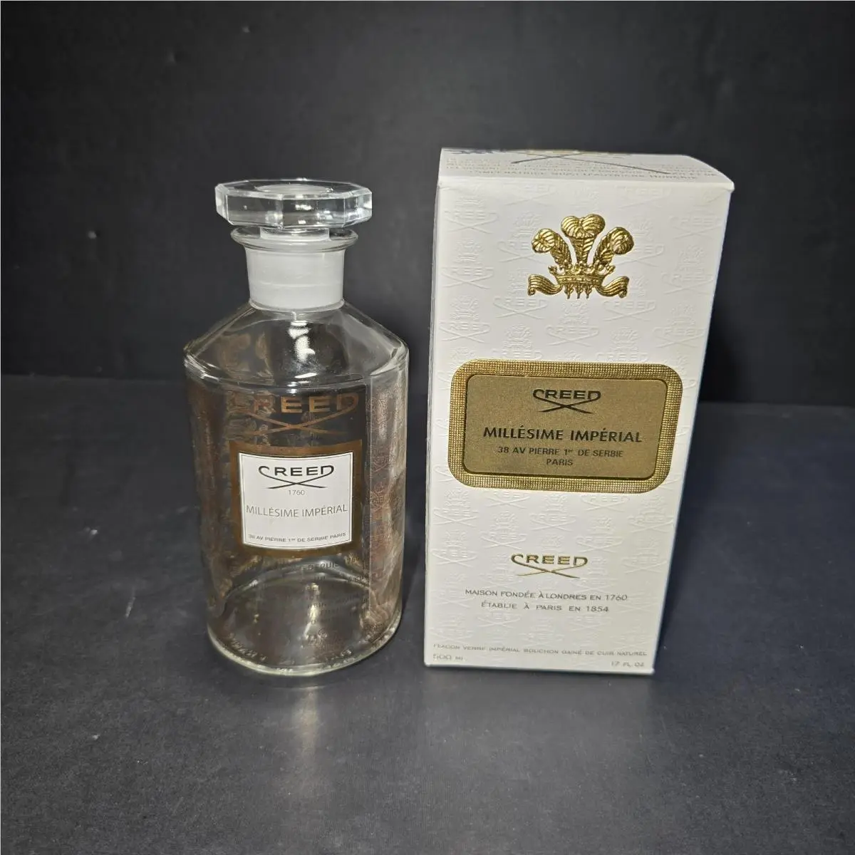 Empty Creed Millesime Imperial 500ml Flacon