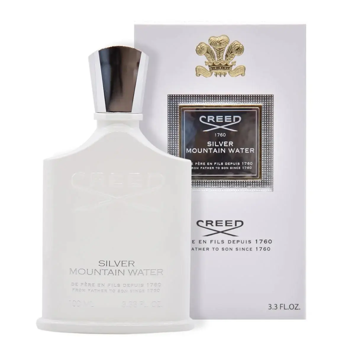 Creed Silver Mountain Water Eau De Parfum 3.3 oz 100 ml
