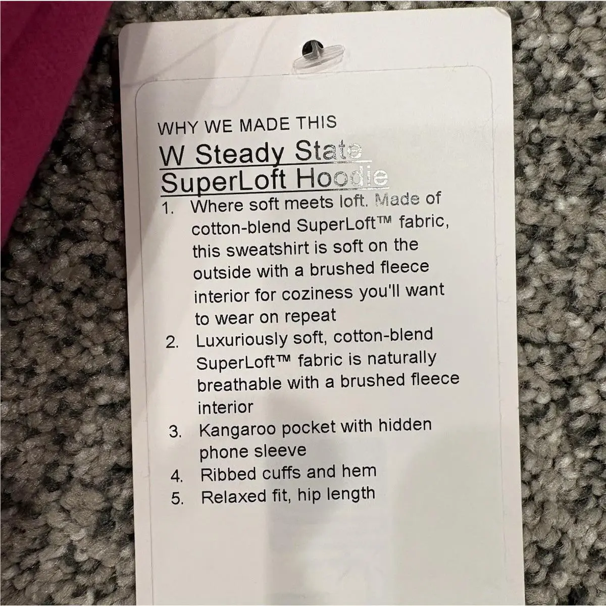 Lululemon clothing - Pink 2