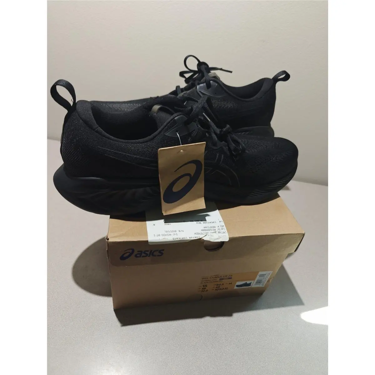 Asics shoes - ASICS GEL-Cumulus 25 - 1011B621-003 - Black/Gunmetal 3