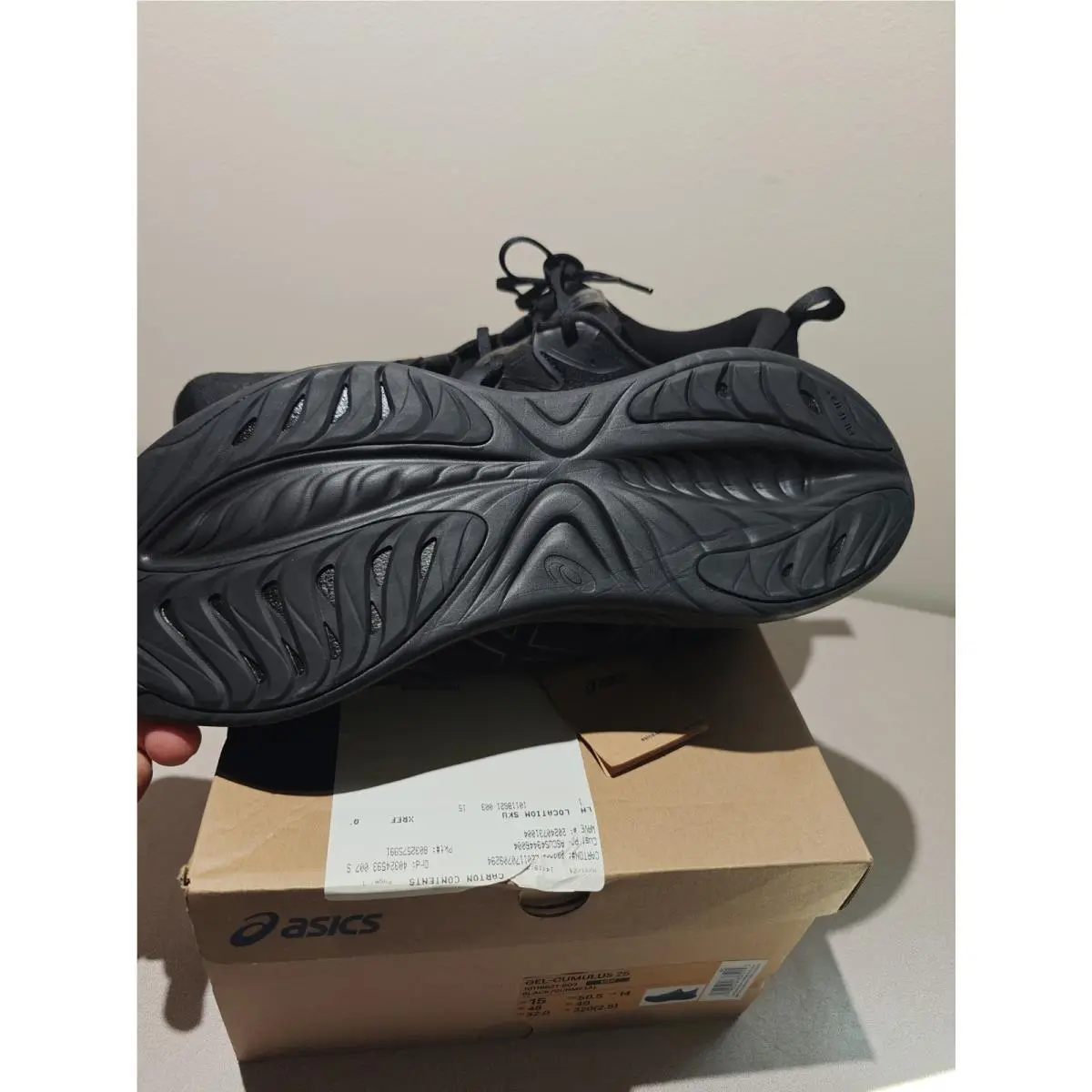 Asics shoes - ASICS GEL-Cumulus 25 - 1011B621-003 - Black/Gunmetal 2