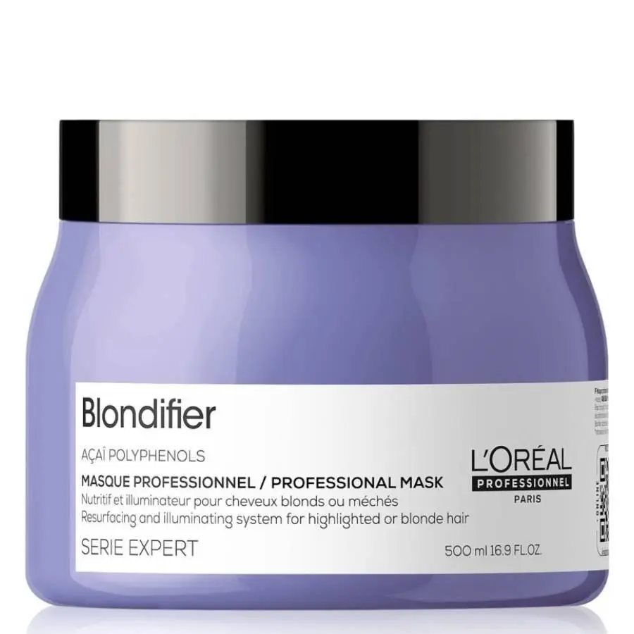 L`oreal Blondifier Restoring and Illuminating Mask 16.9 oz Hair Care by L'Oréal