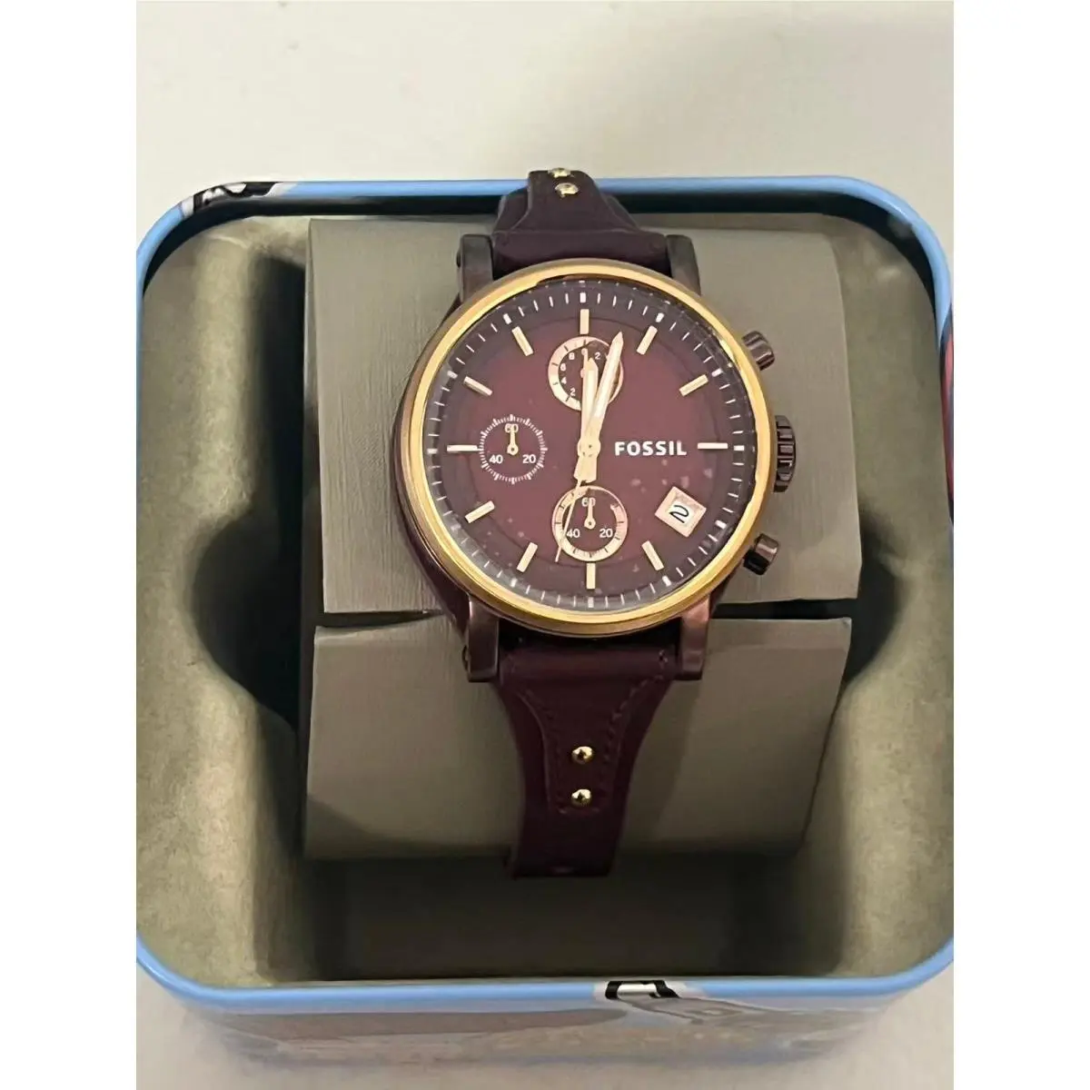 Fossil ES4114 Women`s Chronograph Quartz Wristwatch