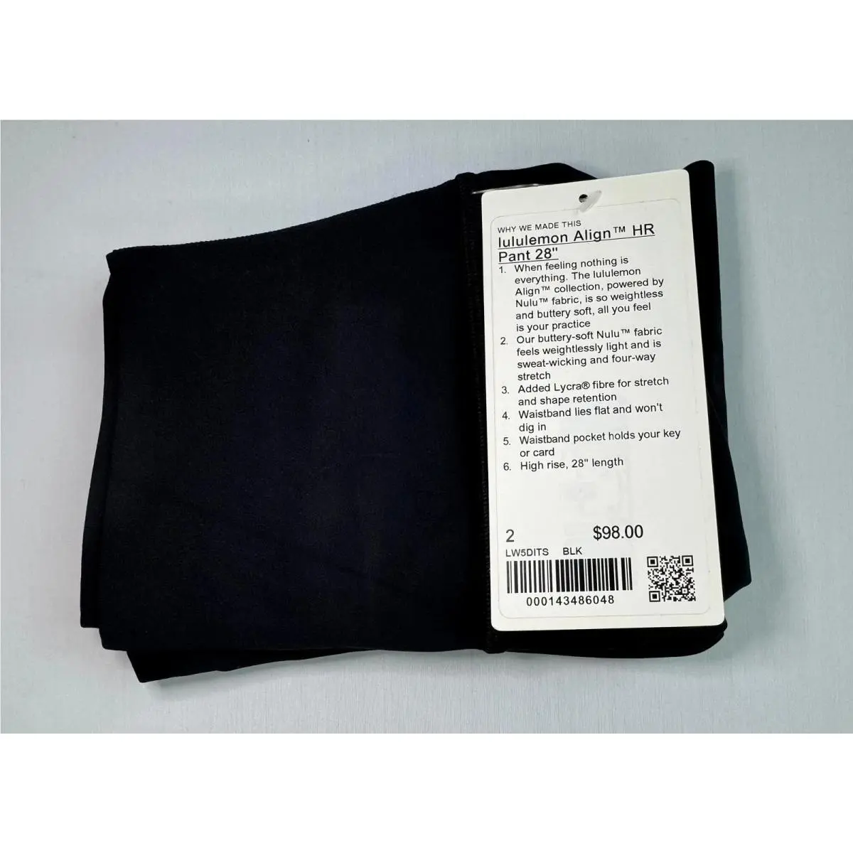 Lululemon clothing - Black 0