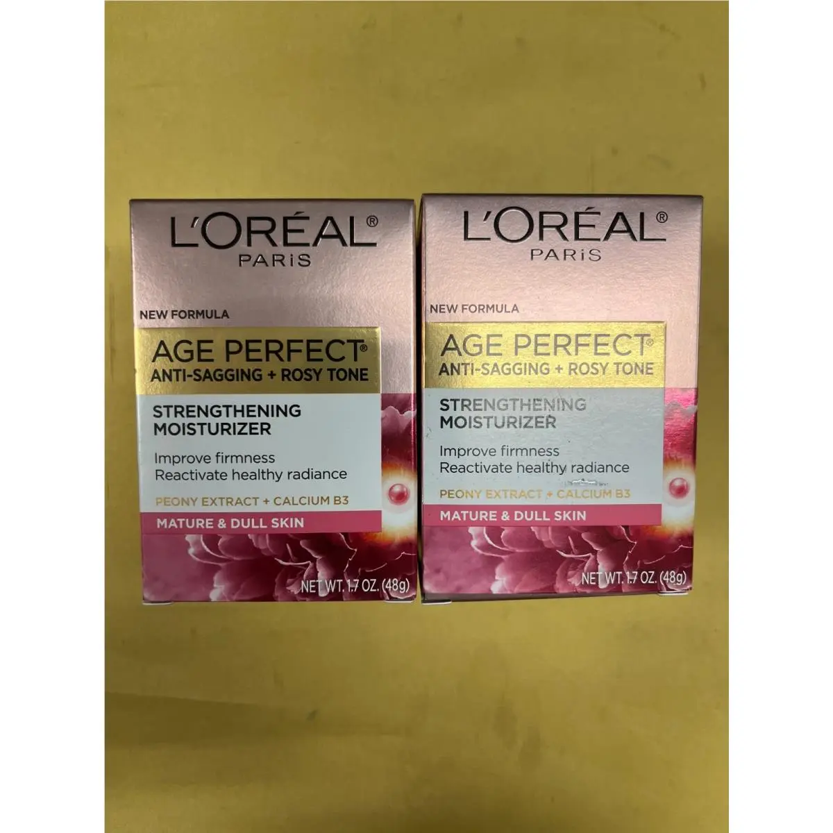 2 L`oréal Paris Age Perfect Anti-sagging + Rosy Tone Strengthening Moisturizer