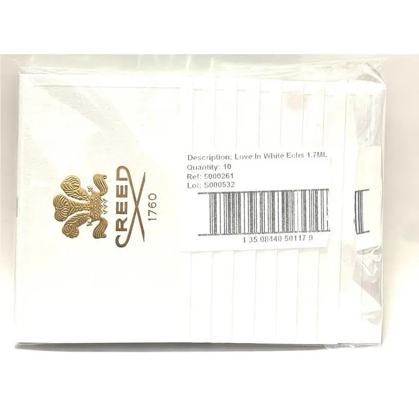 10X Creed Love in White Women Sample Vial 0.06 oz 1.7 ml Eau De Parfum Spray