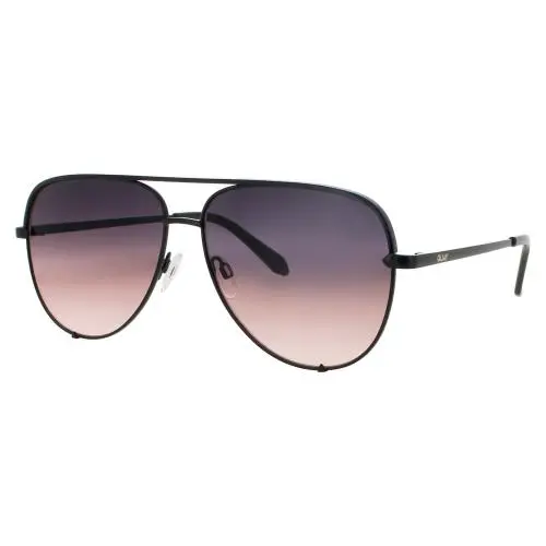 Quay High Key Extra LARGE-79939 Sunglasses Sun Glasses Blk/bplpk Shiny
