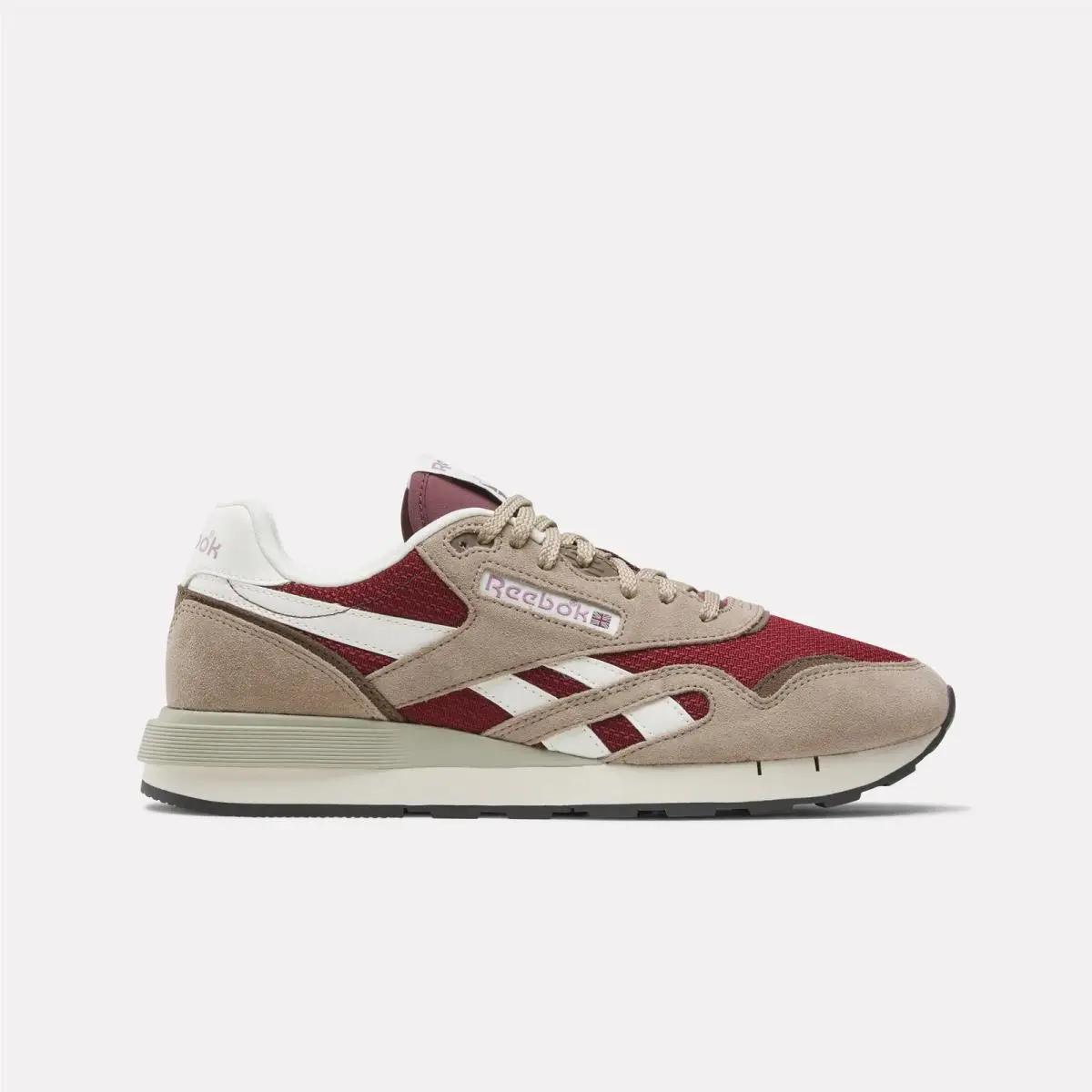 Reebok shoes - Grainy Grey/Blackberry/Chalk 4