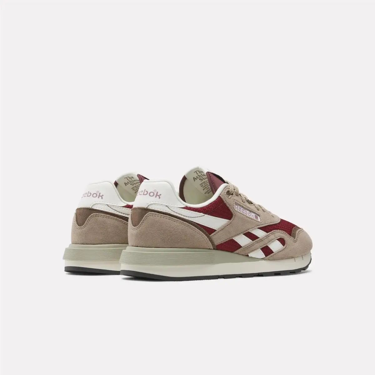 Reebok shoes - Grainy Grey/Blackberry/Chalk 6