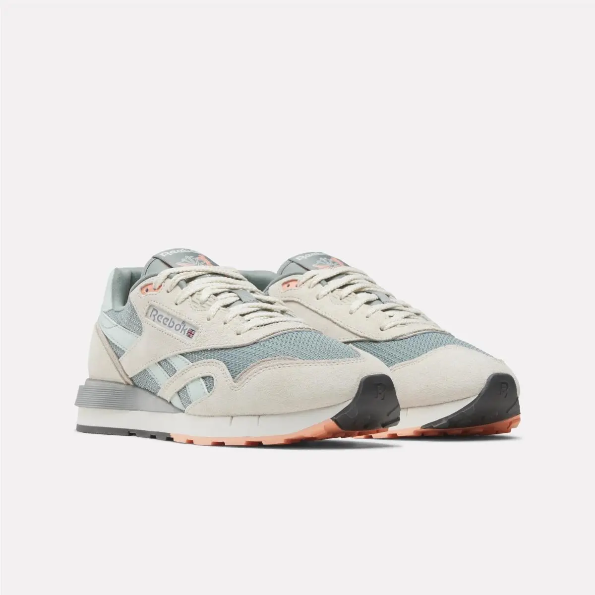 Reebok shoes - Grainy Grey/Blackberry/Chalk 12
