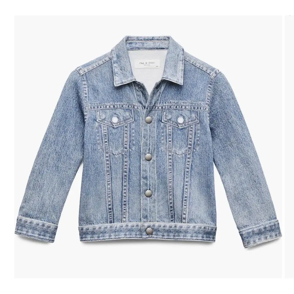 Rag Bone Kids Mini Miramar Trucker Jacket Denim Baby Toddler Jacket 2Y