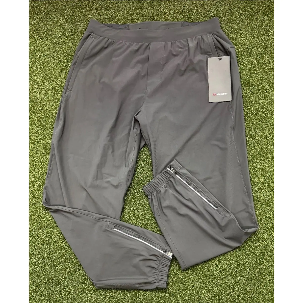 Lululemon Surge Lightweight Jogger Shorter LM5957S Ggre Graphite Grey Size Large