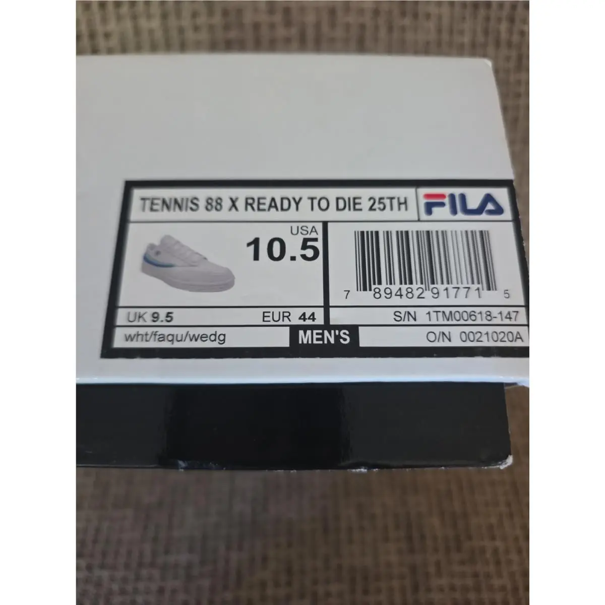 Fila shoes - fila tennis 88 - tennis - 1TM00618-147 - White 7