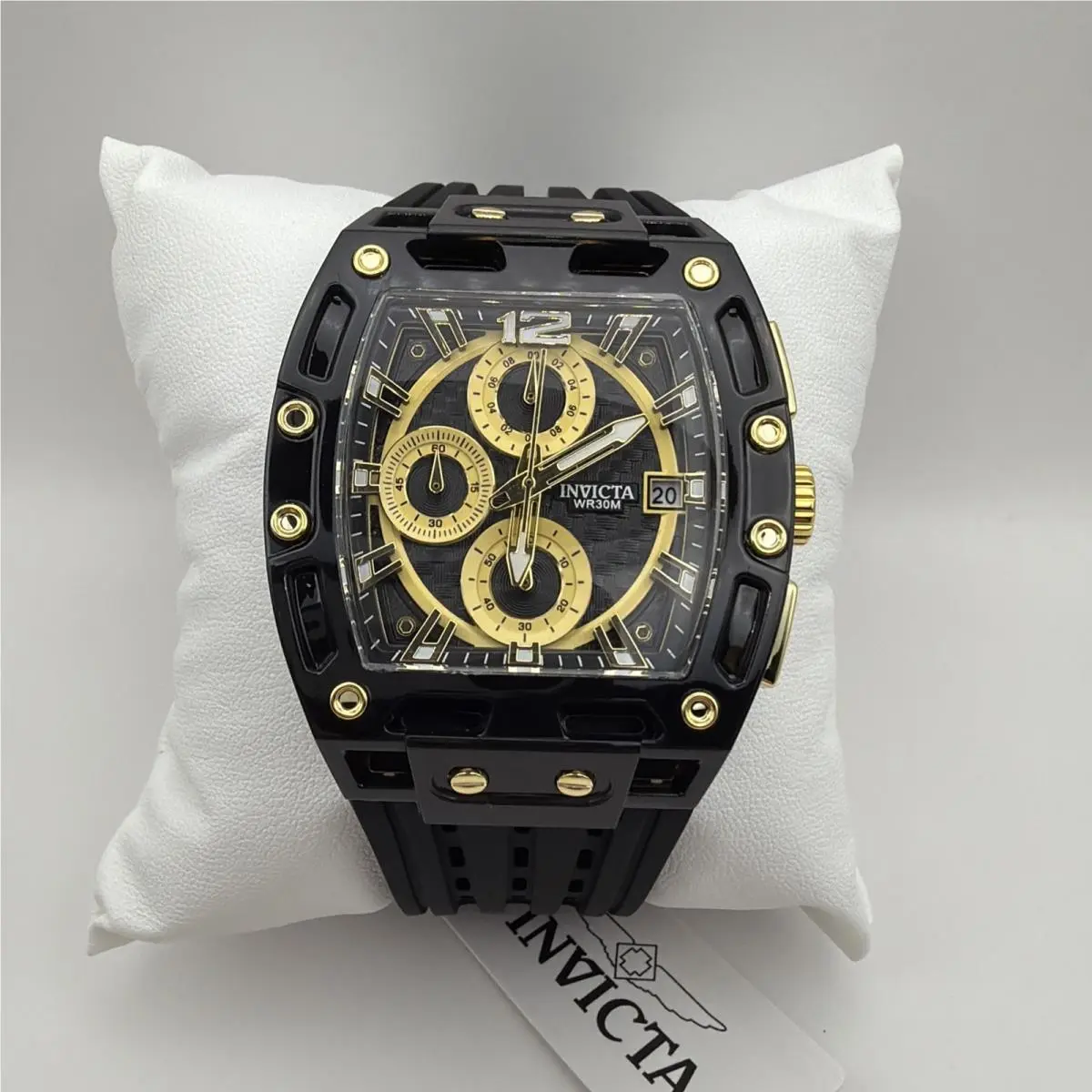 Hot Invicta S1 Rally Allogrip 42mm Black/gold Metal Dial Men’s 70148