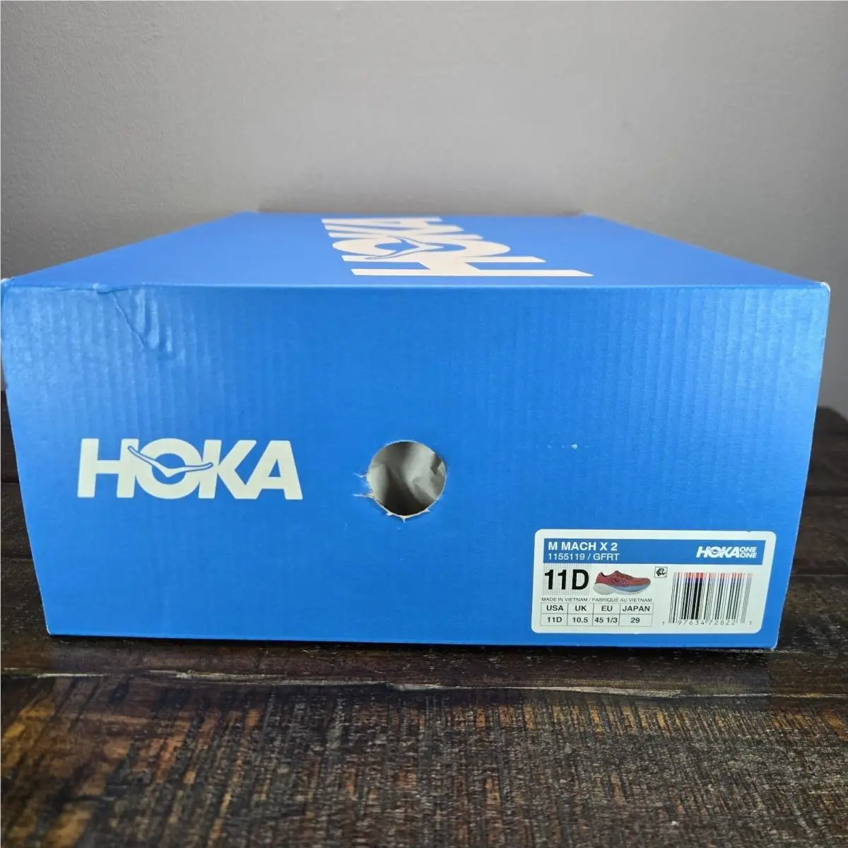 Hoka shoes - Hoka One One Mach X - 1155119 GRFT - Red 10