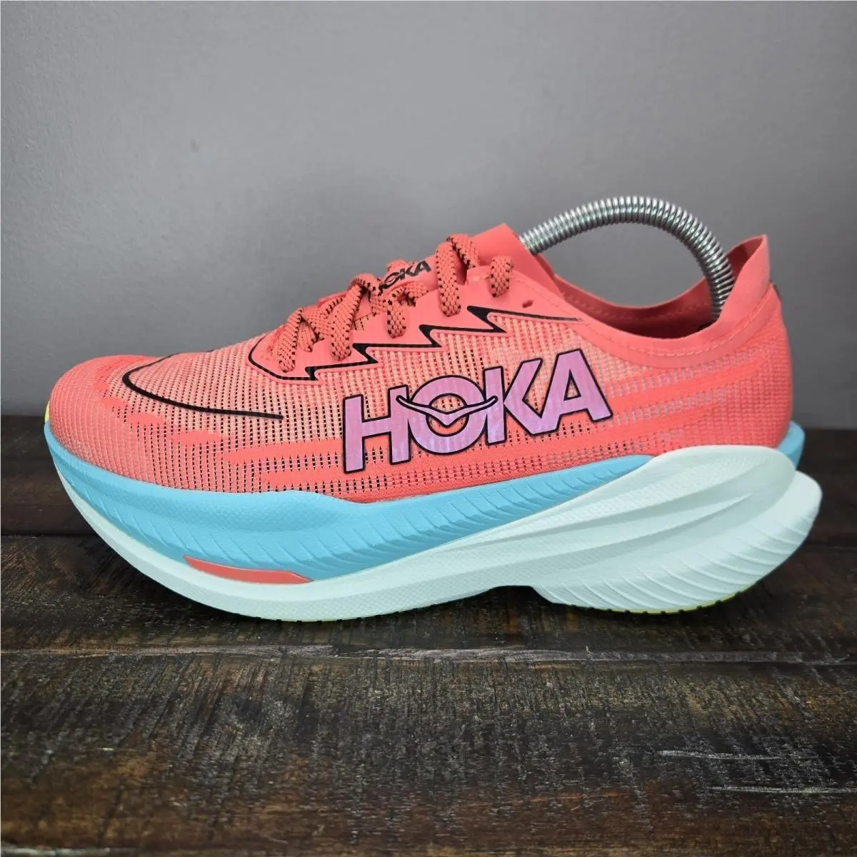 Hoka shoes - Hoka One One Mach X - 1155119 GRFT - Red 5