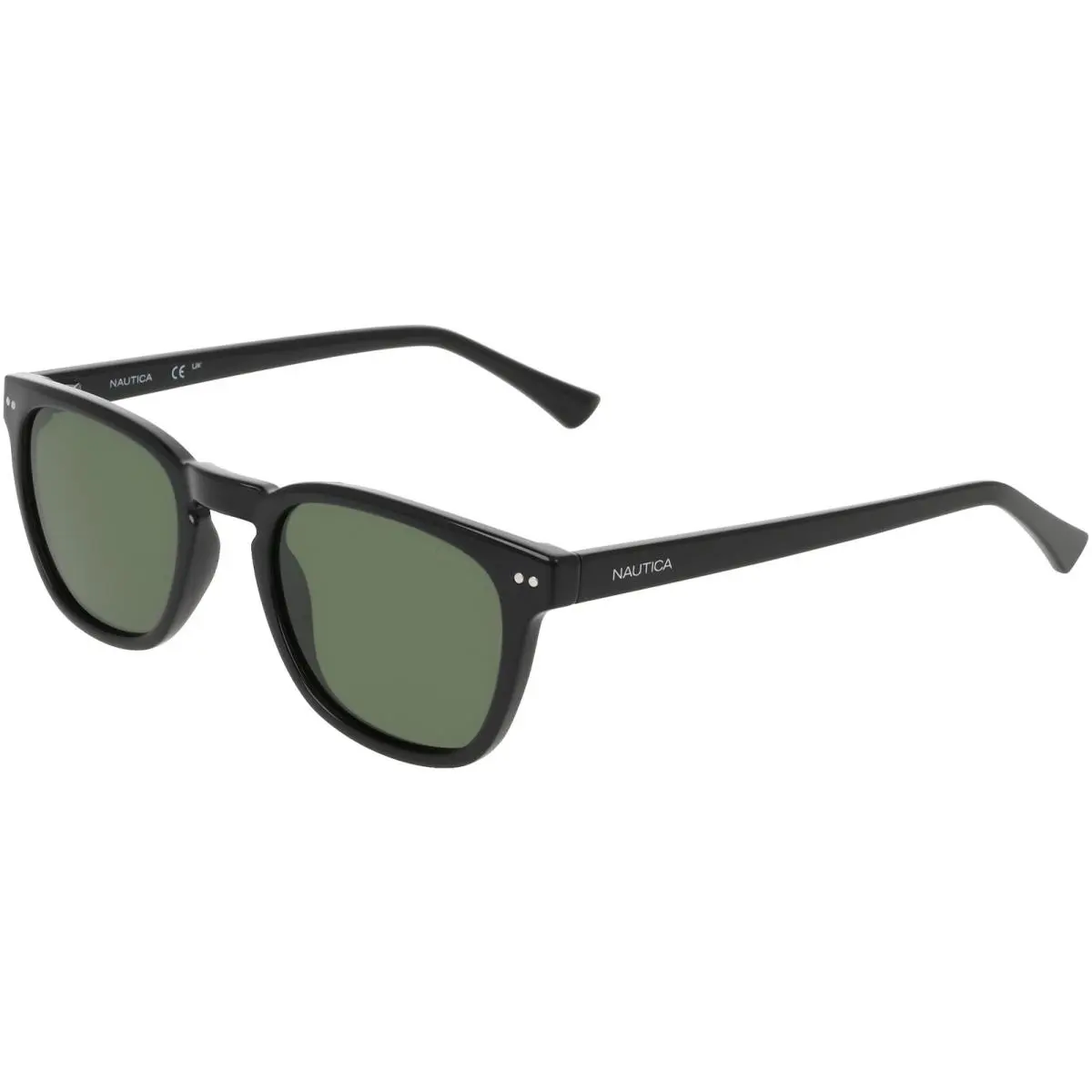 Men`s Polarized Black Square Sunglasses - N915SP 001 - Made In Vietnam by Nautica