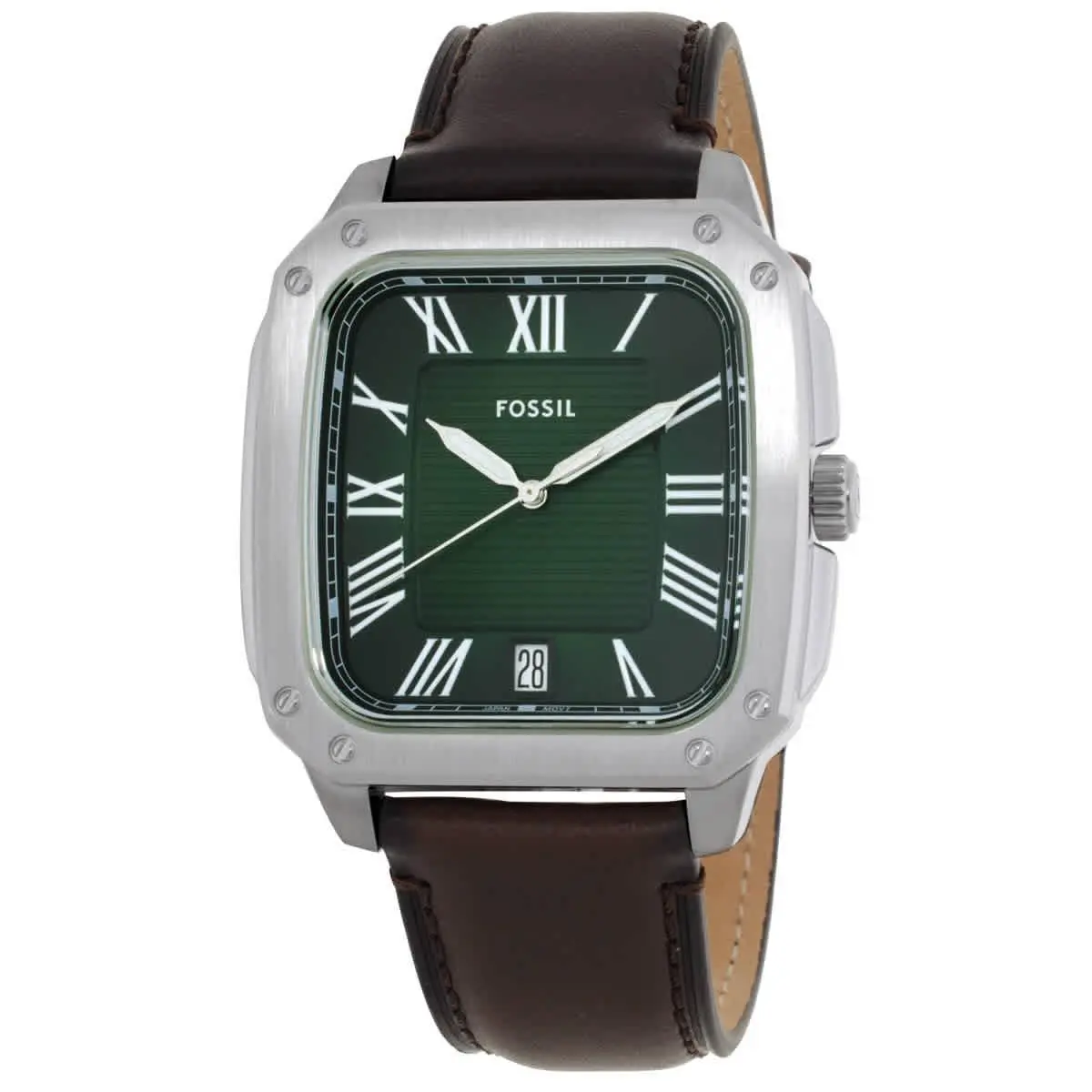 Fossil Crosby Quartz Green Dial Men`s Watch FS6150