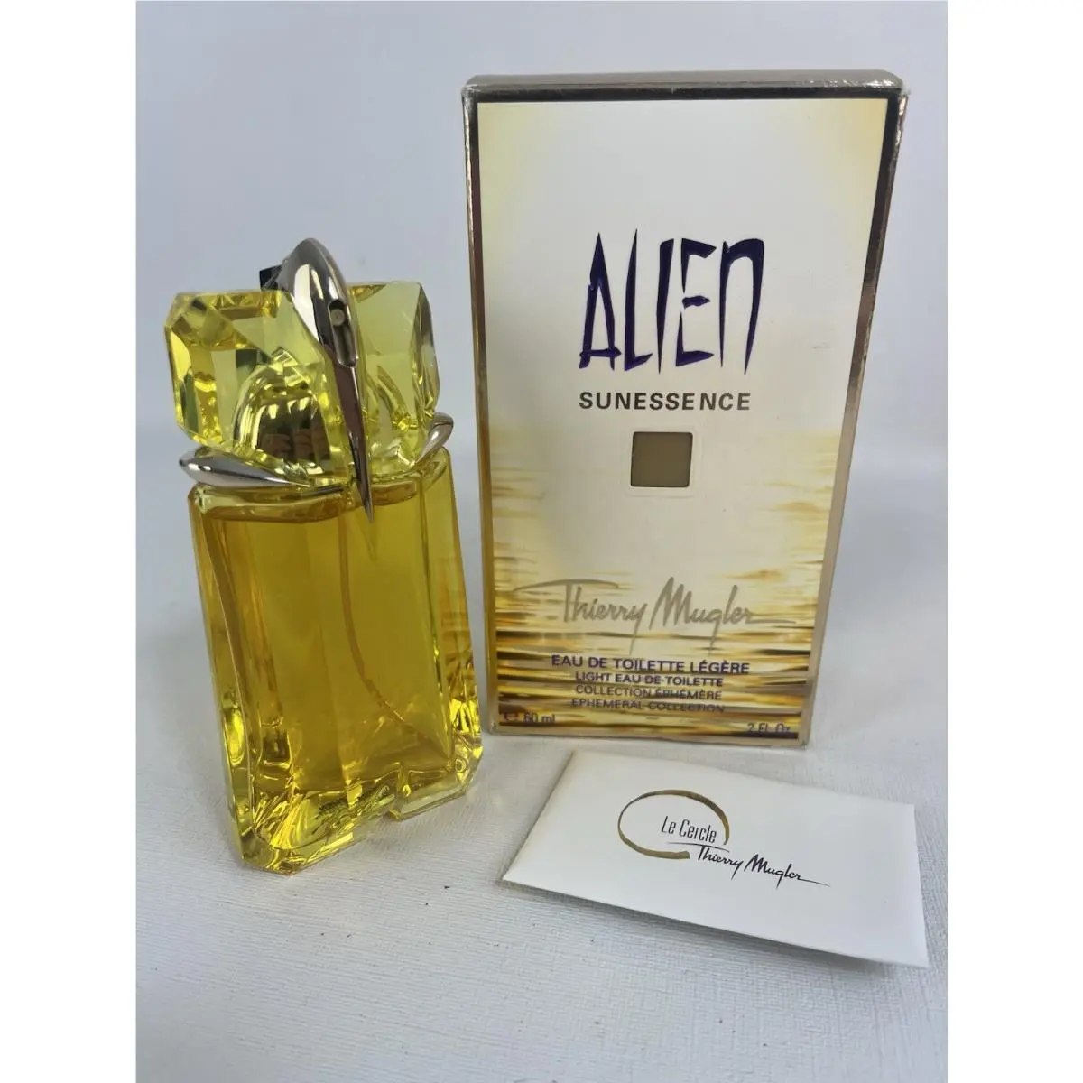 Alien Sunessence Thierry Mugler For Women 2 oz Light Eau de Toilette Spray Rare