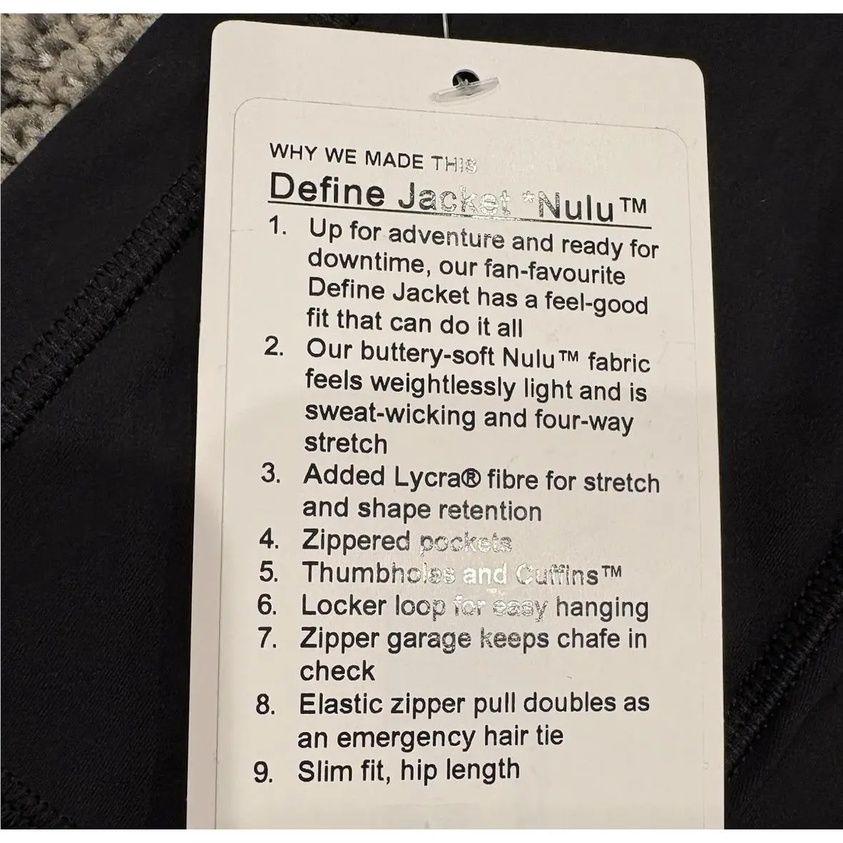 Lululemon clothing - Black 3