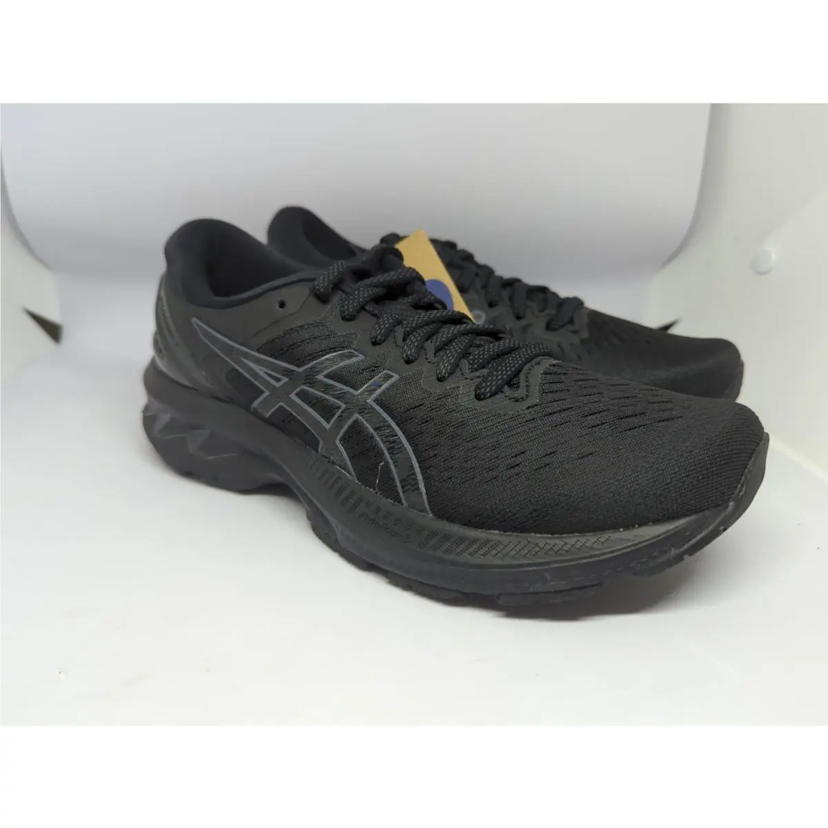 Asics Gel Kayano 27 Womens Black Black Sz 6.5 1012A649-002