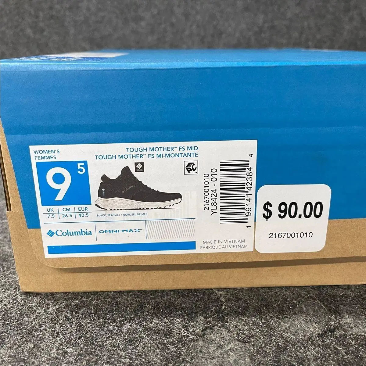 Columbia shoes - 2167001010 - 2167001010 - Black (UPC: 199141423844) 5