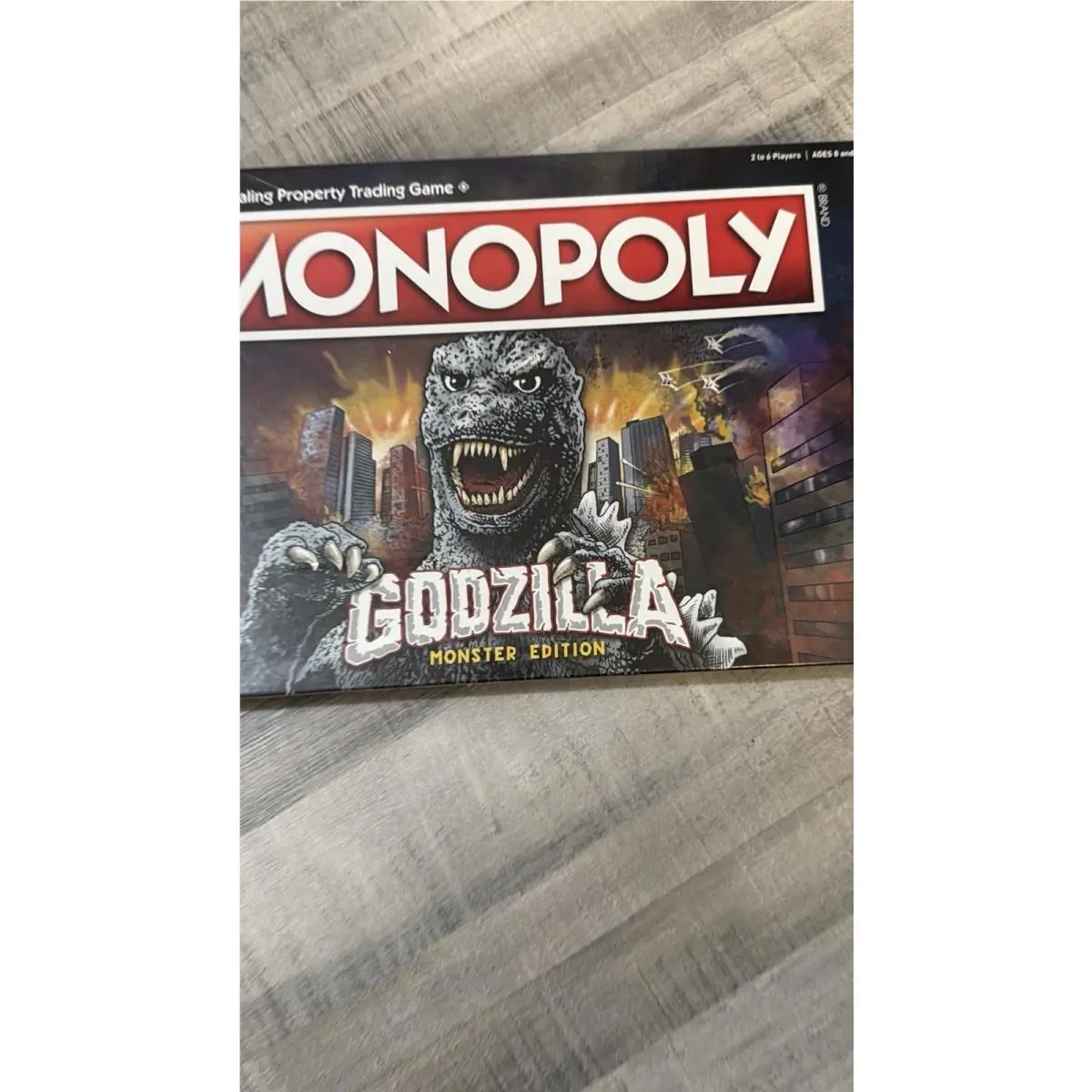Monopoly Godzilla Monster Edition Board Game 2020 Usaopoly Hasbro