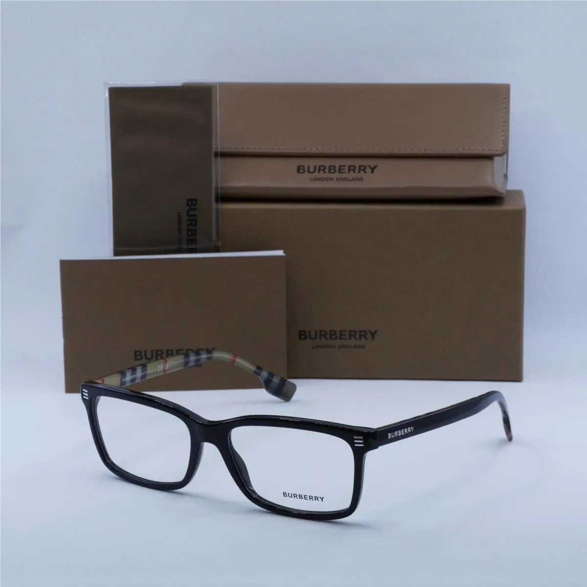 Burberry BE2352 3773 Black 56mm Eyeglasses